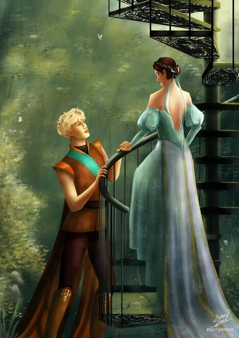 Secret Meeting Part of a series called "Dance of Wings", following two original characters from noble circles in a semi-forbidden love