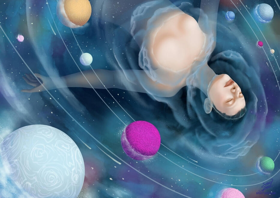 We Are One: Micro, Macro "Isn't it wonderful that there are worlds beyond us?"